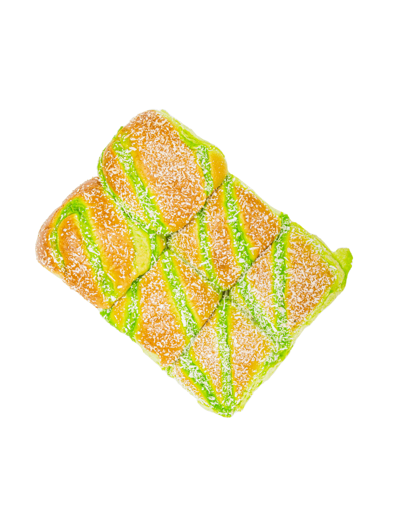 CROWN POTATO BREAD PANDAN 6S - 180g